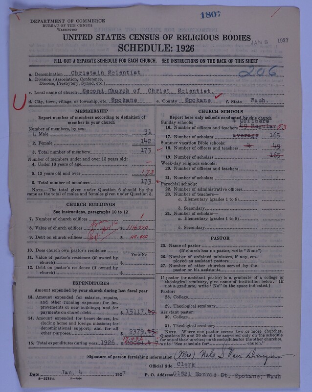 Scan of Church of Christ, Scientist: 1807