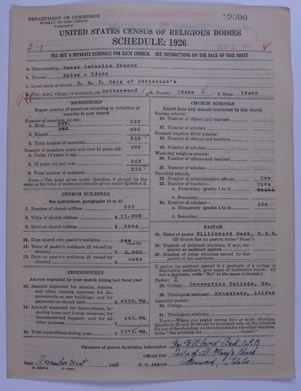 Scan of Roman Catholic Church: 10090