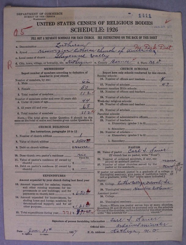 Scan of Norwegian Lutheran Church of America: 1411