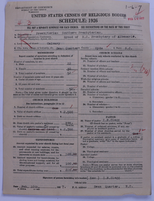 Scan of Presbyterian Church in the United States: 983