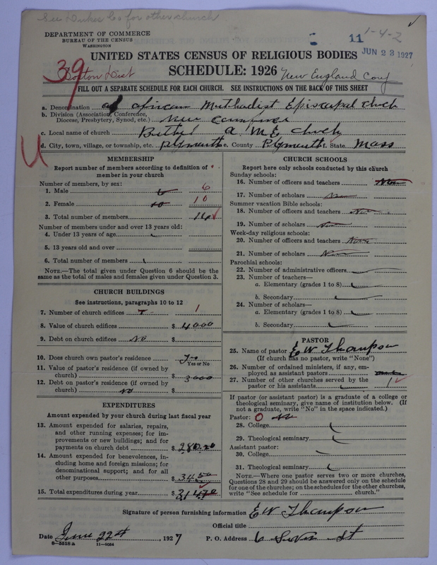 Scan of African Methodist Episcopal Church: 11