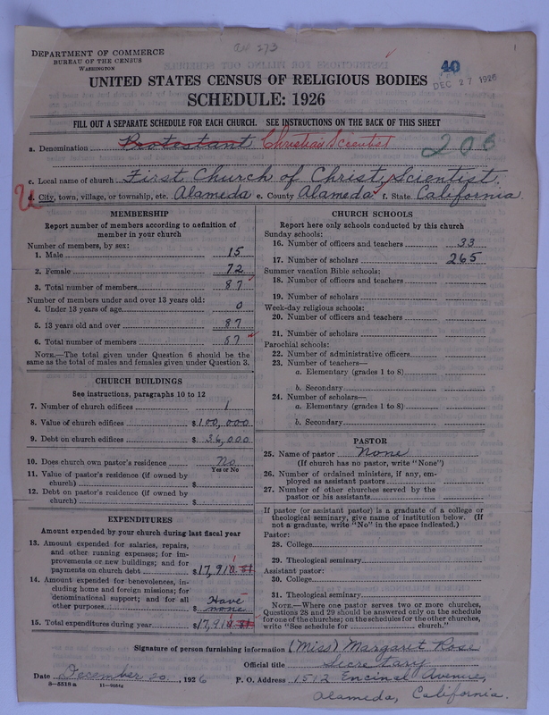 Scan of Church of Christ, Scientist: 40