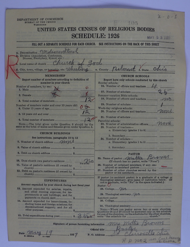 Scan of Church of God (Headquarters, Anderson, Ind.): 105