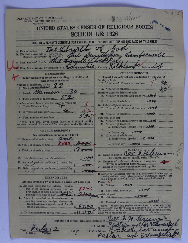 Scan of Church of God (Headquarters, Anderson, Ind.): 557