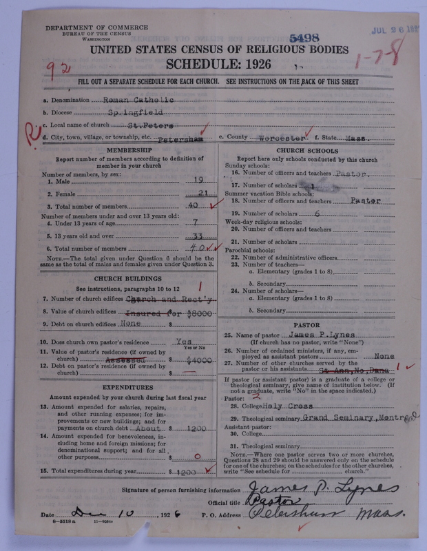 Scan of Roman Catholic Church: 5498