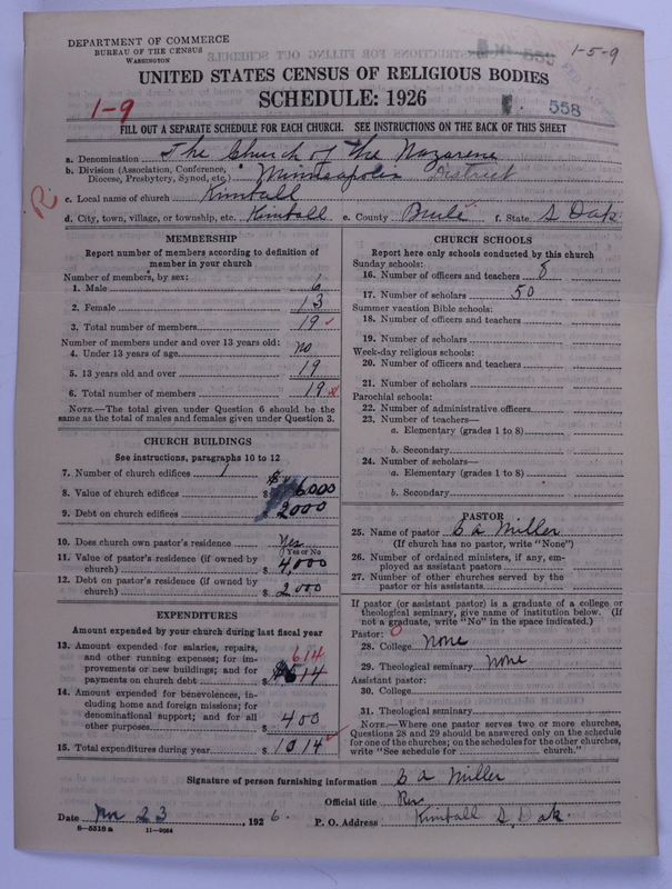 Scan of Church of the Nazarene: 558
