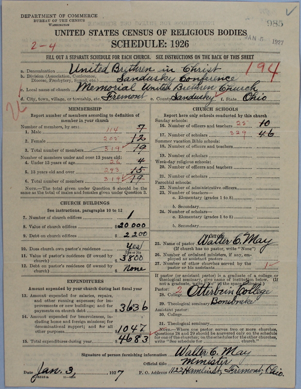 Scan of Church of the United Brethren in Christ: 985