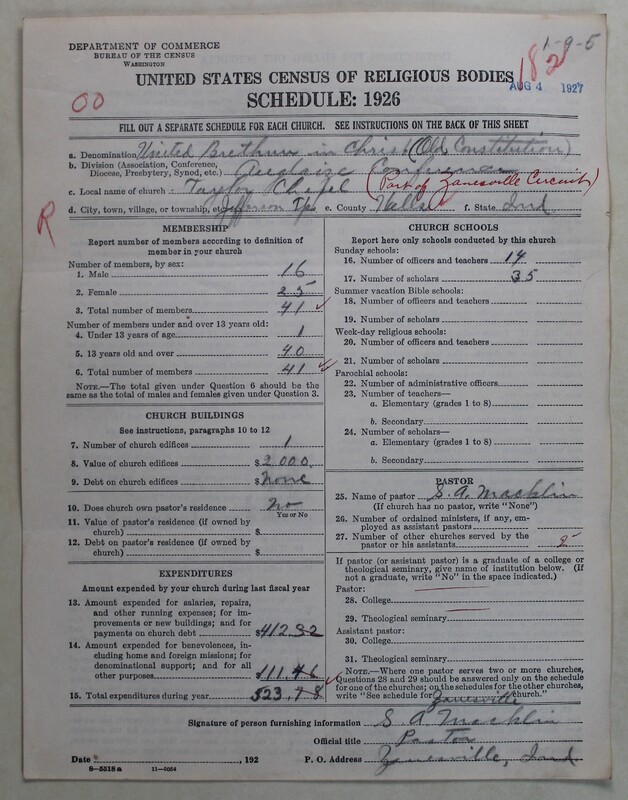 Scan of Church of the United Brethren in Christ (Old Constitution): 182