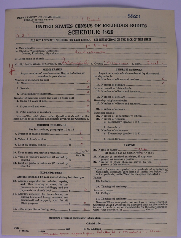Scan of Methodist Episcopal Church: 8823