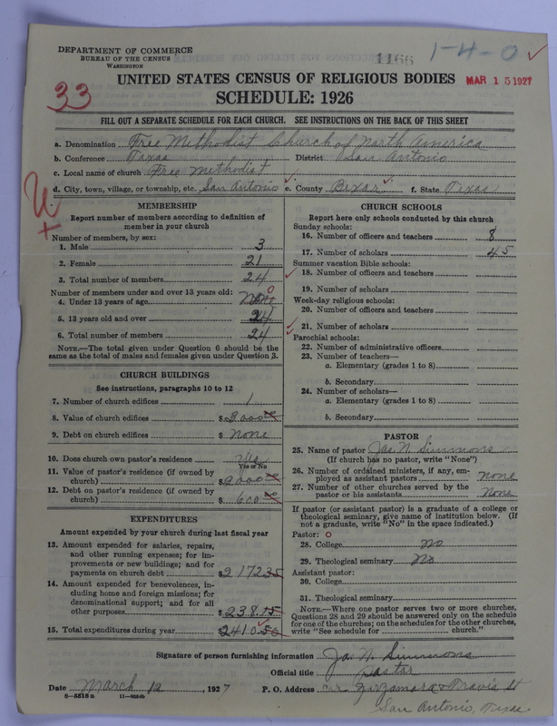 Scan of Free Methodist Church of North America: 1166