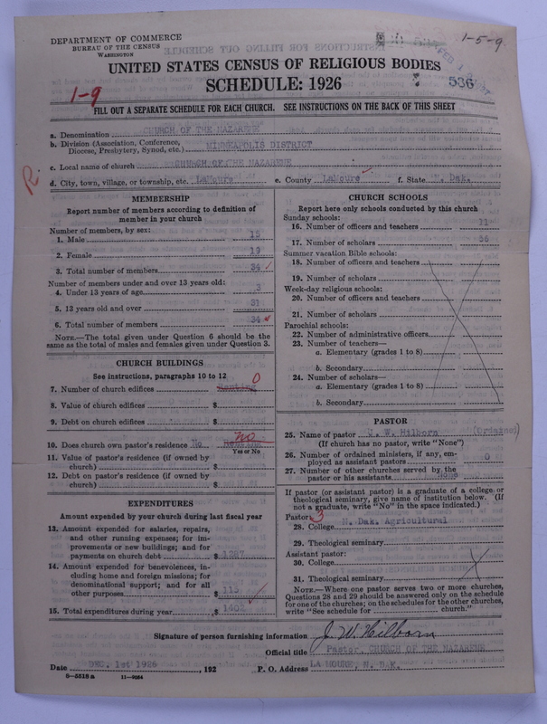 Scan of Church of the Nazarene: 536