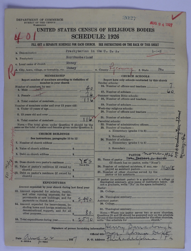 Scan of Presbyterian Church in the United States of America: 2027