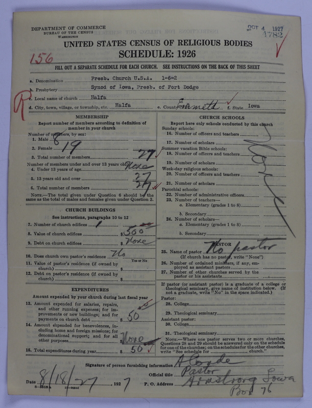 Scan of Presbyterian Church in the United States of America: 4782