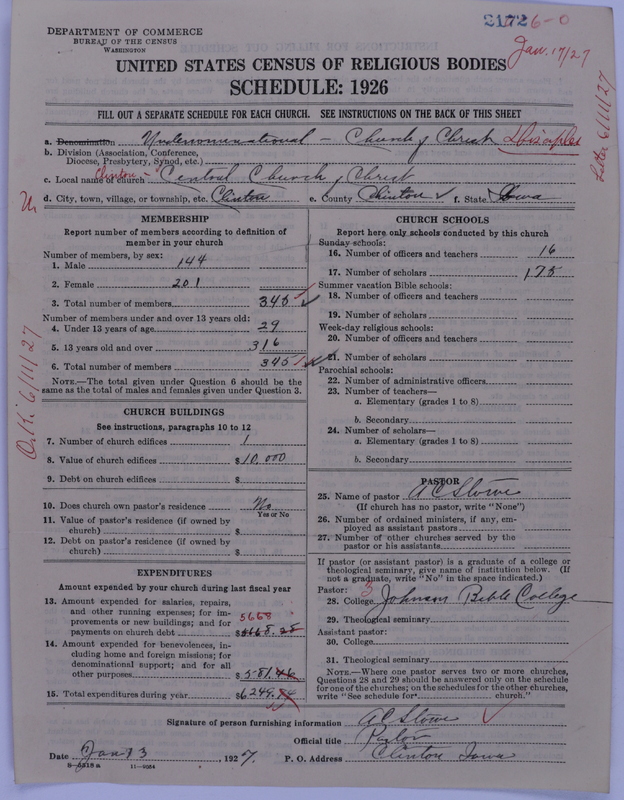 Scan of Disciples of Christ: 2172