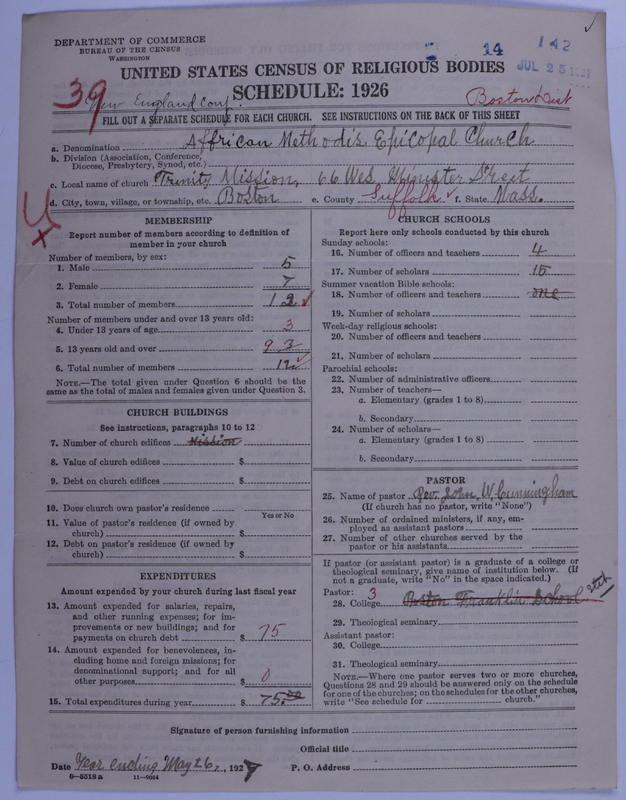 Scan of African Methodist Episcopal Church: 14