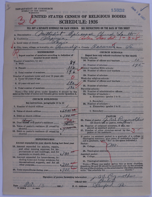 Scan of Methodist Episcopal Church, South: 15832