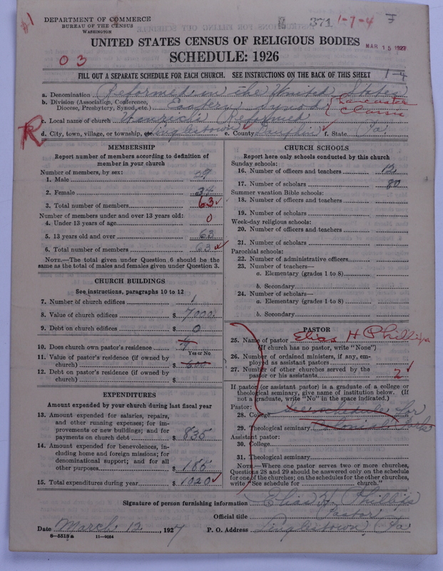 Scan of Reformed Church in the United States: 370