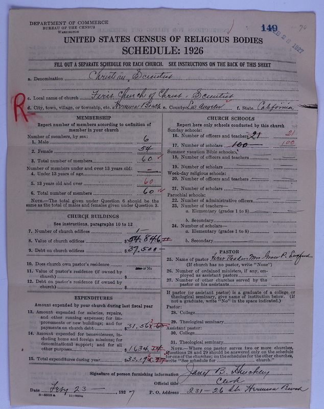 Scan of Church of Christ, Scientist: 149
