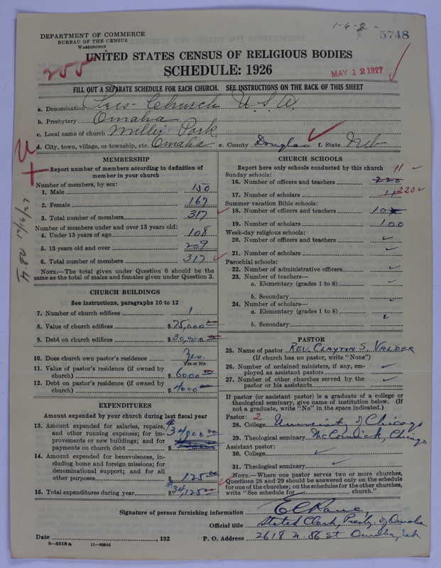 Scan of Presbyterian Church in the United States of America: 5748