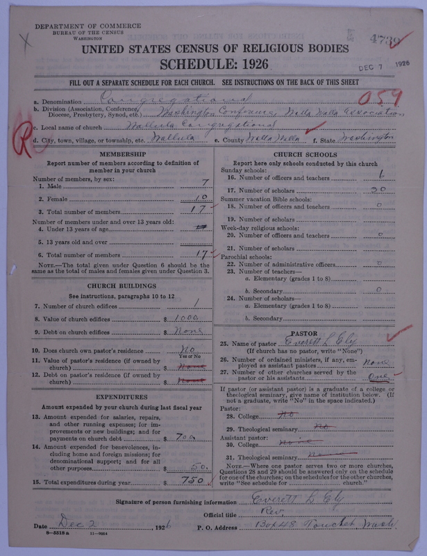 Scan of Congregational Churches: 4739