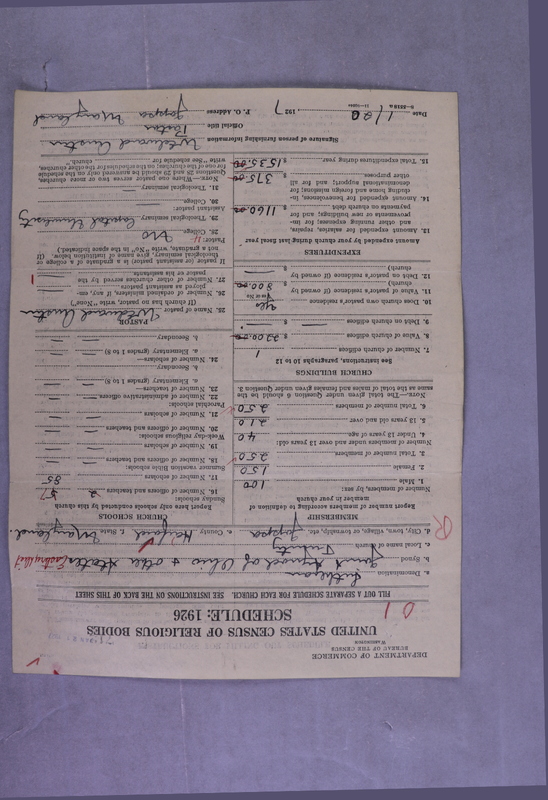 Scan of Synod of the Reformed Presbyterian Church of North America: 712