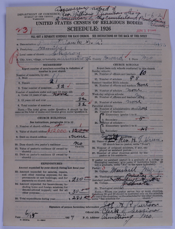 Scan of Presbyterian Church in the United States of America: 5175