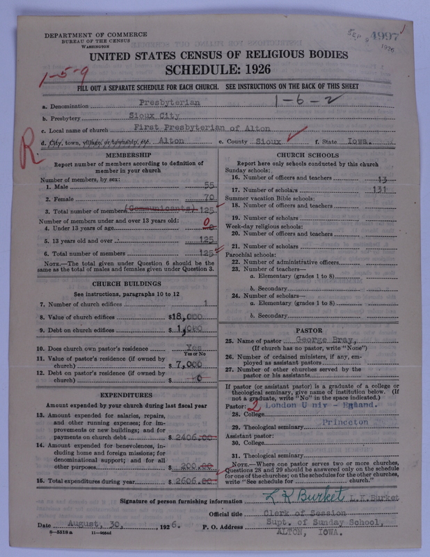 Scan of Presbyterian Church in the United States of America: 4997