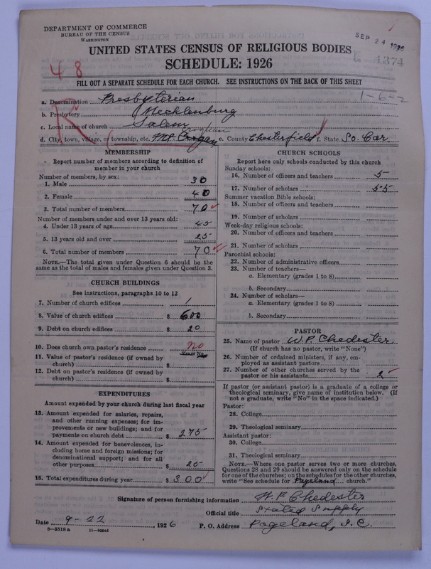 Scan of Presbyterian Church in the United States: 1374