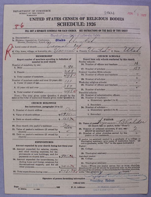 Scan of Church of Jesus Christ of Latter-day Saints: 1004