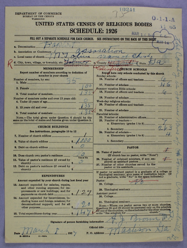 Scan of Negro Baptists: 10241