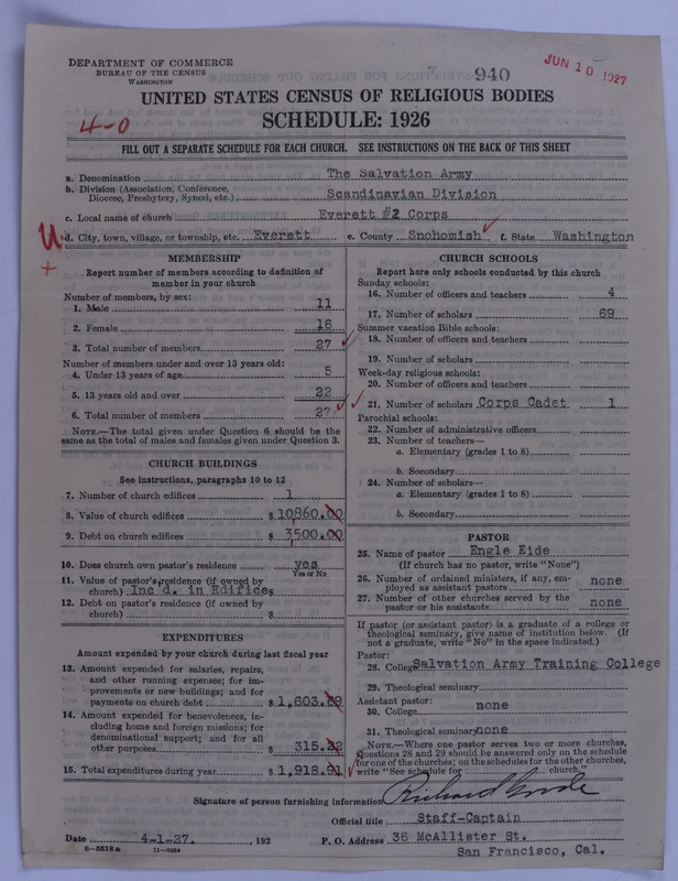 Scan of Salvation Army: 940