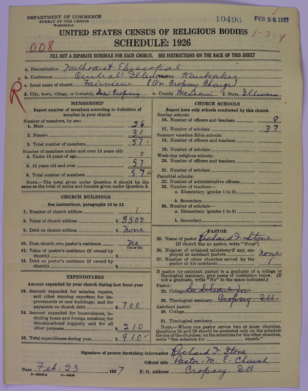 Scan of Methodist Episcopal Church: 10496