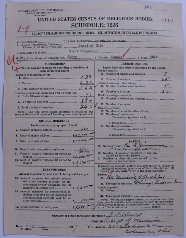 Scan of United Lutheran Church in America: 2119