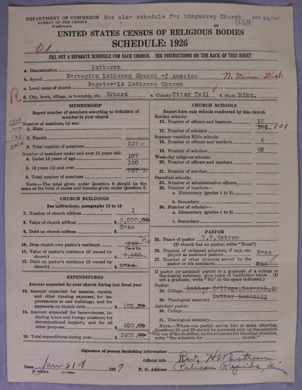 Scan of Norwegian Lutheran Church of America: 948