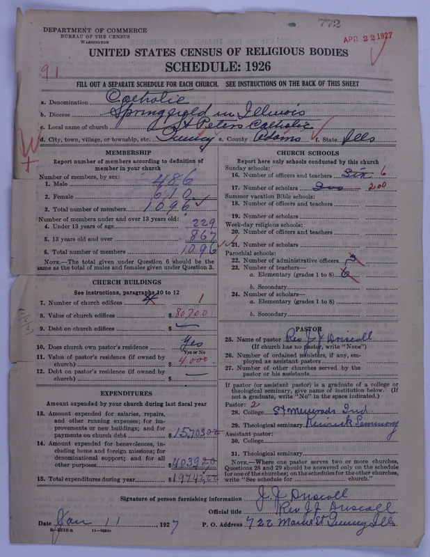 Scan of Roman Catholic Church: 772