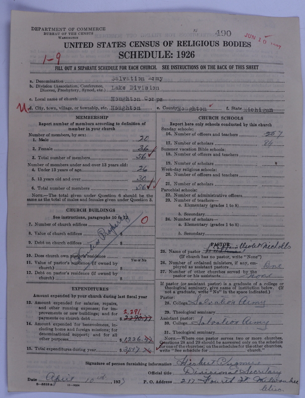 Scan of Salvation Army: 490