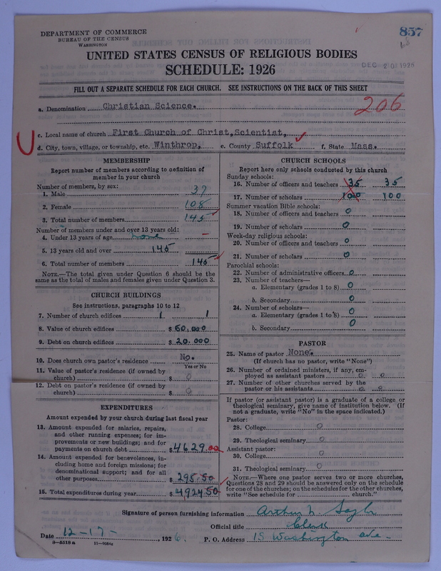 Scan of Church of Christ, Scientist: 857