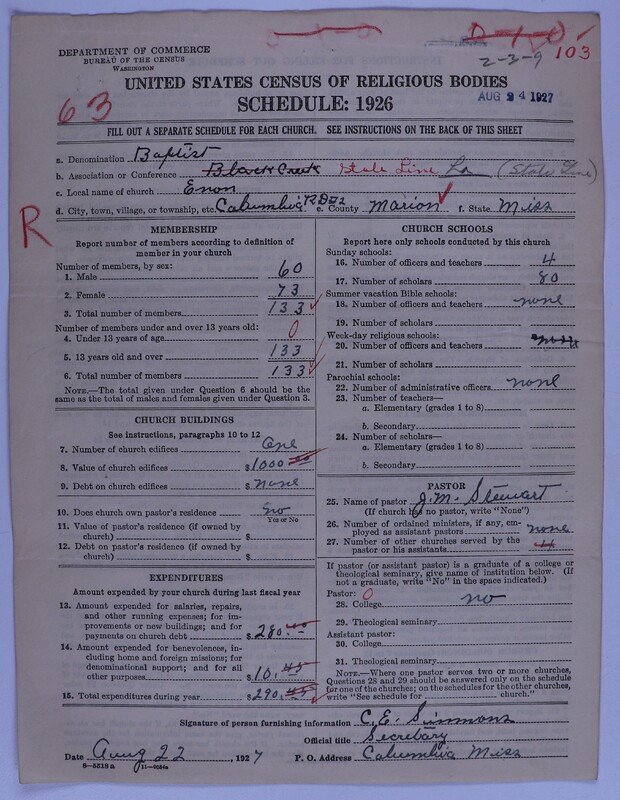 Scan of Landmark Baptist of America: 103