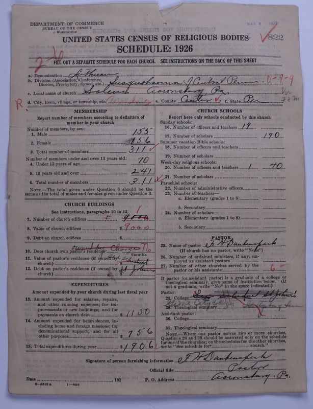 Scan of United Lutheran Church in America: 822