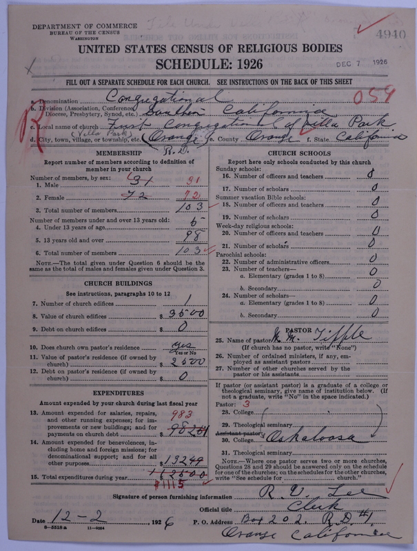 Scan of Congregational Churches: 4940