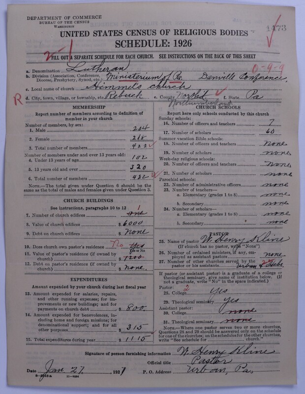Scan of United Lutheran Church in America: 1473