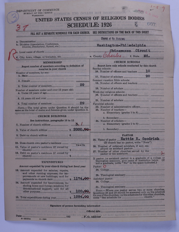 Scan of Church of the Nazarene: 667