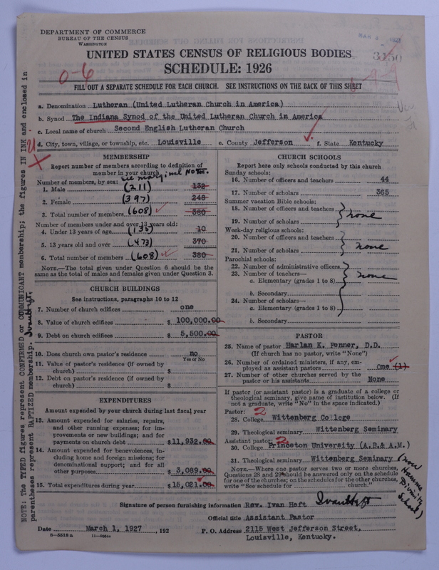 Scan of United Lutheran Church in America: 3450
