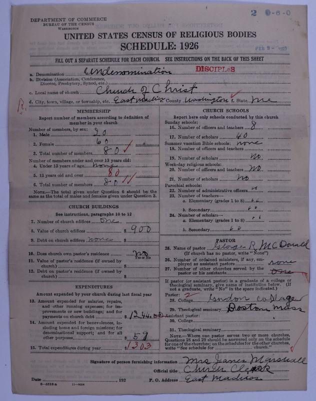 Scan of Disciples of Christ: 2