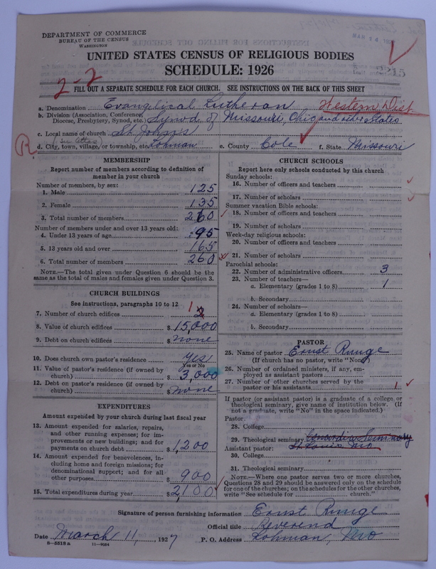 Scan of Evangelical Lutheran Synodical Conference of America: Evangelical Lutheran Synod of Missouri, Ohio, and Other States: 2215