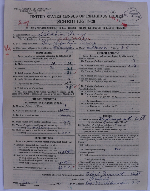 Scan of Salvation Army: 733