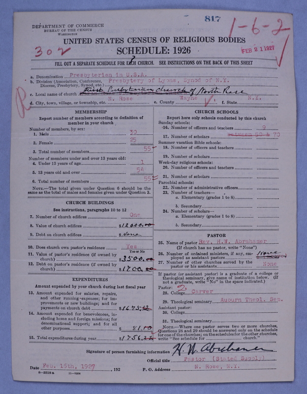 Scan of Presbyterian Church in the United States of America: 817