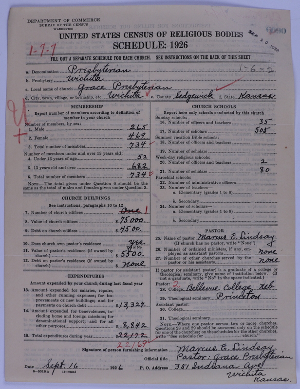 Scan of Presbyterian Church in the United States of America: 6090