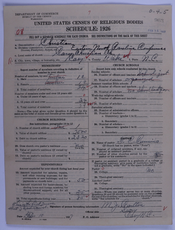 Scan of Christian Church (General Convention of the Christian Church): 963