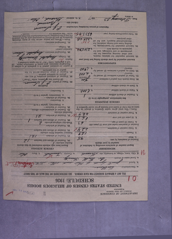 Scan of Synod of the Reformed Presbyterian Church of North America: 276